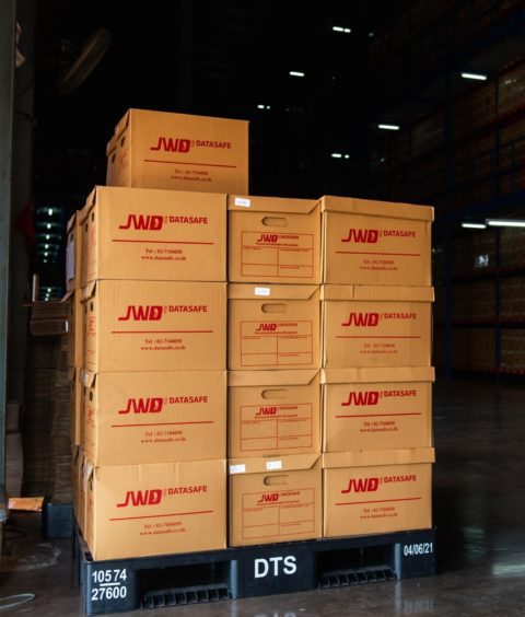 บริการจัดเก็บเอกสาร - JWD Datasafe